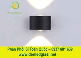Đèn Vách Ngoài Trời VNT-618-19/Đen 