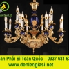 Đèn Chùm Pha Lê Nến DC6066T12