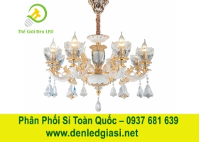 Đèn Chùm Pha Lê Nến CNQT-380