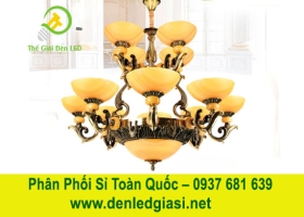 Đèn Chùm Đồng CD-353/8+4 