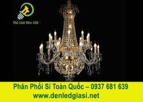 Đèn Chùm Thông Tầng Pha Lê Nến DC8860T20