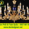 Đèn Chùm Pha Lê Nến DC6066T15