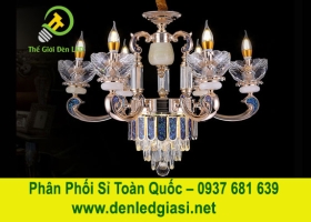 Đèn Chùm Pha Lê Nến DC6018T6