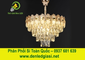 Đèn Chùm Thả Pha Lê Hiện Đại CFL-474