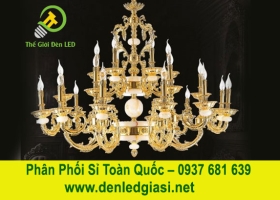 Đèn Chùm Đồng CNQT- 136 - 21 