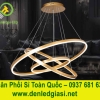 Đèn Thả Trần Hiện Đại Vòng Led TH 822 VÀNG