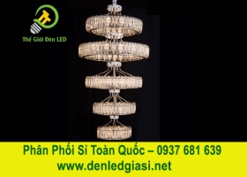 Đèn Chùm Thả Thông Tầng Pha Lê TPL2199T5