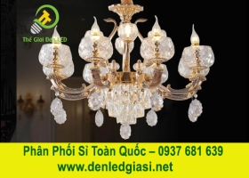 Đèn Chùm Pha Lê Nến DC2088T8