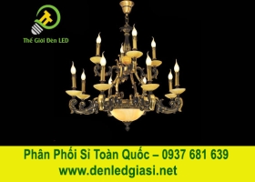 Đèn Chùm Đồng CD-771/8 + 4 