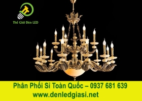 Đèn Chùm Đồng CD-325/10+5  