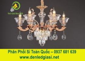 Đèn Chùm Pha Lê Nến DC8891T6