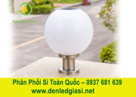 Đèn Trụ Cổng Năng Lượng TD-09-18/Inox Nhỏ 