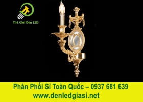 Đèn Vách Đồng Bóng Nến VD-921