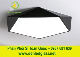 Đèn Mâm Ốp Trần OP-1250/Đen 