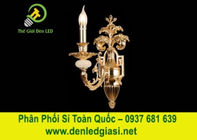 Đèn Vách Đồng Bóng Nến VD-919 