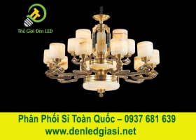 Đèn Chùm Đồng CD-184/10+5 