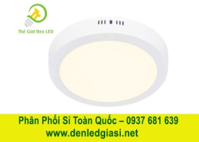 Đèn LED Ốp Trần Đổi Màu Vuông Viền Trắng  MSS-603 
