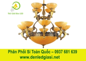 Đèn Chùm Đồng CD-734/8+4 