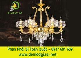 Đèn Chùm Pha Lê Nến CNQT-332 