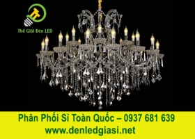 Đèn Chùm Pha Lê Nến CNQT-400 