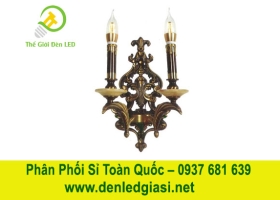 Đèn Vách Đồng Bóng Nến VD-642 