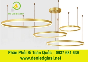 Đèn Thả Trần Hiện Đại Vòng Led TH-831A-20/40-60-80-100 