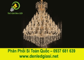 Đèn Chùm Pha Lê Nến CNQT-177 