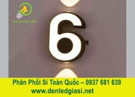 Đèn Vách Tường Chữ Số CN-SỐ 6