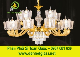 Đèn Chùm Pha Lê Nến CNQT-285 