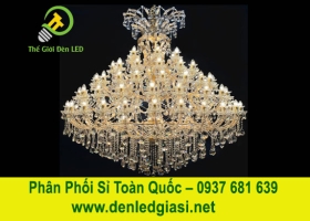 Đèn Chùm Thông Tầng Pha Lê Nến DC9828T84