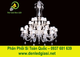 Đèn Chùm Pha Lê Nến CNQT-368 