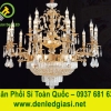 Đèn Chùm Pha Lê Nến DC6237T15