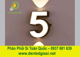 Đèn Vách Tường Chữ Số CN-SỐ 5