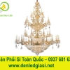 Đèn Chùm Thông Tầng Pha Lê Nến DC6237T39