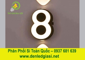Đèn Vách Tường Chữ Số CN-SỐ 8