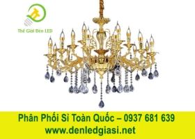 Đèn Chùm Pha Lê Nến DC1708T18 