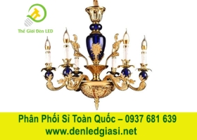 Đèn Chùm Pha Lê Nến DC6066T8 