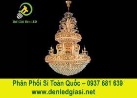 Đèn Chùm Thả Pha Lê Hiện Đại CFL-77 