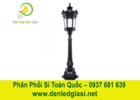 Đèn Trụ Sân Vườn Năng Lượng Mặt Trời TRỤ-277