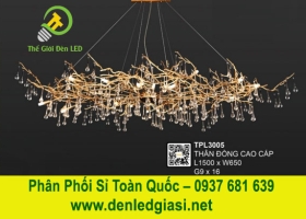 Đèn Chùm Thả Pha Lê TPL3005