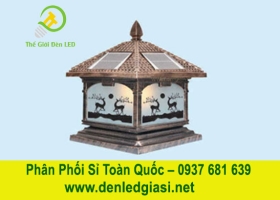Đèn Trụ Cổng Năng Lượng SOLAR-455 E